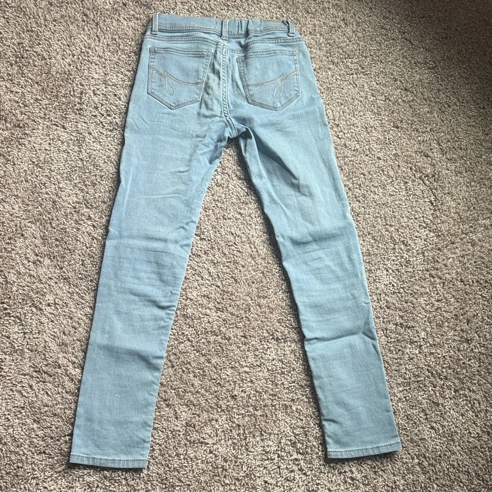 Girls Light Blue Jeans - Size 12 Slim - Picture 2 of 4
